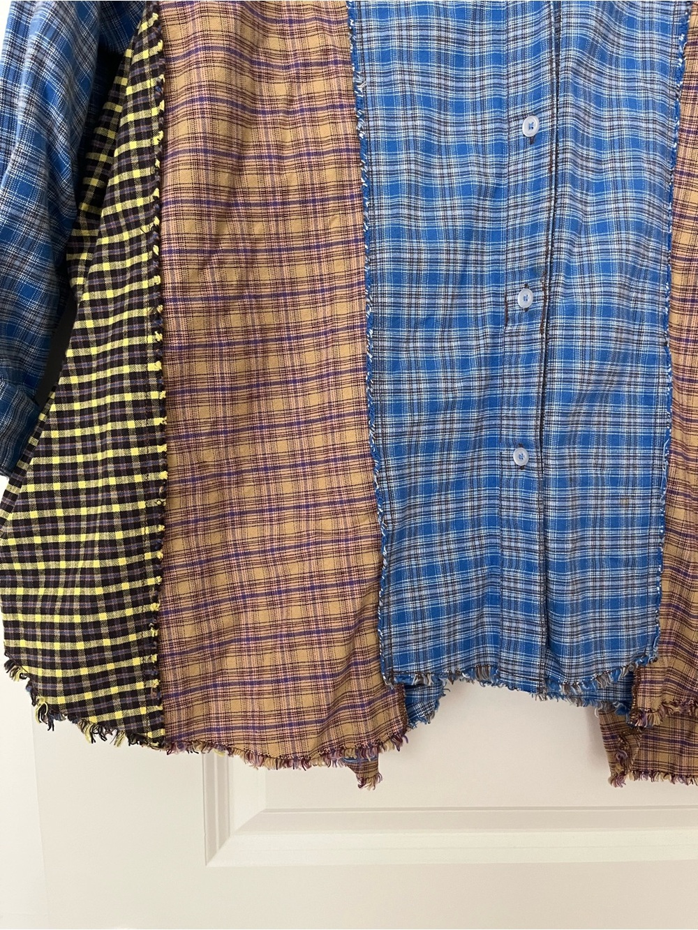 BDG Patchwork Plaid Button-Down Shirt - Picture 4 of 6